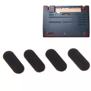 Резиновые ножки для ноутбука, 4 шт./компл., для Lenovo Thinkpad T470 T480, нижняя подставка для ног