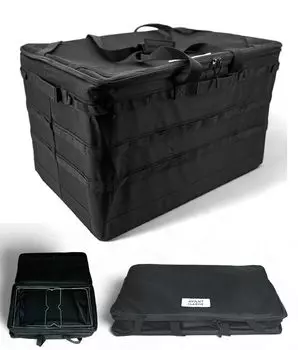 Резиновые ножки из стальной проволоки для автомобиля на внутренней перегородке с карабином AVANT GARDE, сумка для путешествий, вместимость, хранение, компактная, складная,