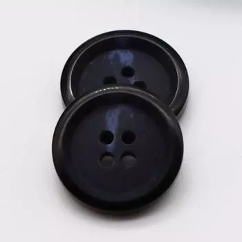 Резиновые пуговицы шерстяная куртка толстая одежда пуговицы пальто мужские и женские костюмы брюки свитер брюки Мао костюм пуговицы 24L = 15.0MM * dark blue * frosted suit button