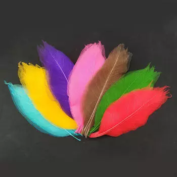 Резиновые разноцветные листья-скелеты для украшения осенних вечеринок своими руками Magnolia Vein