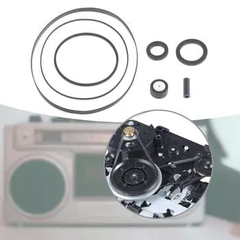 Резиновые ремни для магнитофонов, ремонт и техническое обслуживание кассетных магнитофонов, набор резиновых ремней для GF6060