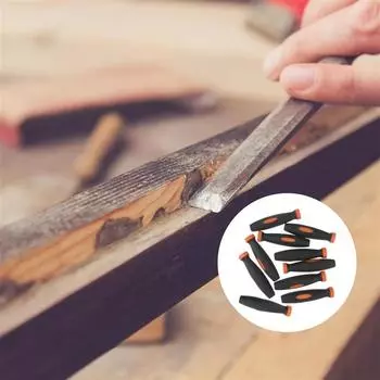 Резиновые ручки для напильников Ручки для напильников Резина 10 шт 2.36 дюйма