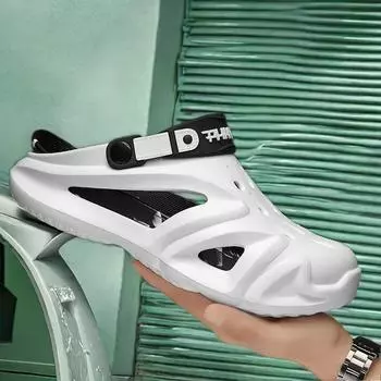 Резиновые сандалии Zapatillad Ванная Обувь Люксовый Бренд Высокого Качества Шлепанцы Шнуровка Тапочки Для Лета Впитывание Теннис Nice 40 хаки