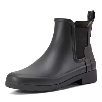 Резиновые сапоги Refined Chelsea Boots Black [Hunter] [Женские] чёрный