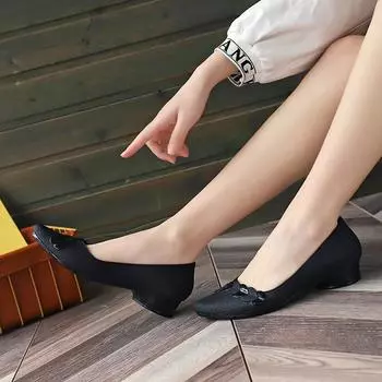 Резиновые сапоги, женские резиновые сапоги с глубоким вырезом и низким берцем, непромокаемая обувь на танкетке, женская обувь на одинарной платформе, сандалии, резиновая обувь 36 чёрный