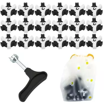 Резиновые шипы для обуви для гольфа, 18 шт., ключ для шипов, сумка для хранения, набор из 3 шт., сменные, легко устанавливаются