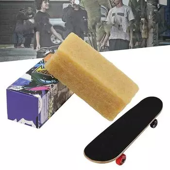 Резиновый блок для чистки скейтборда. Очиститель ленты для скейтборда. Алмазный кубик для удаления грязи. 1