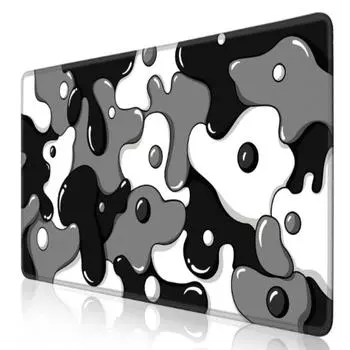 Резиновый большой коврик для мыши, водонепроницаемый коврик для компьютерной клавиатуры, нескользящий настольный коврик для офиса 1