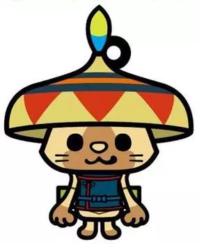 Резиновый брелок Monster Hunter x Panson серии Yukumononeko