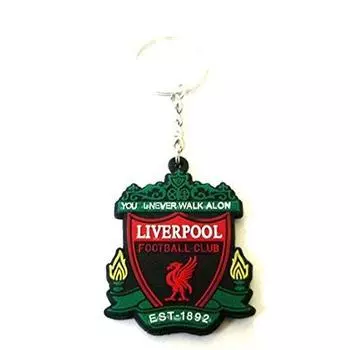 Резиновый брелок с эмблемой Ливерпуля [kr130]