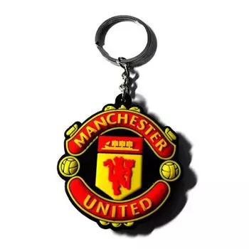 Резиновый брелок с эмблемой Манчестер Юнайтед [kr129]