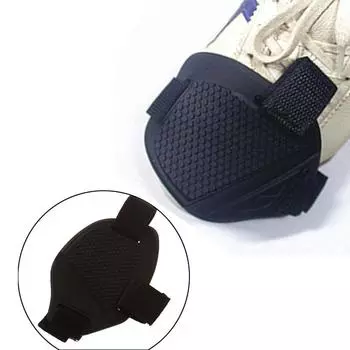 Резиновый чехол для переключателя передач мотоцикла, защитный чехол, регулируемый щиток для переключателя передач, противоскользящий чехол для обуви, защита для обуви мотоцикла