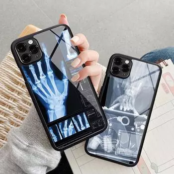 Резиновый чехол для телефона с изображением радиологических органов человека для iPhone 11 12 13 Pro max Mini XS 8 7 6 6S Plus X SE 2020 XR, твердые чехлы iphone XS MAX