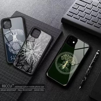 Резиновый чехол для телефона с рунами викингов для iPhone 13 12 11 Pro Max mini XS 6s 8 7 Plus X XR iphone 13 14, чехлы для телефонов iphone XR