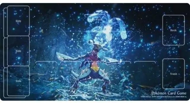 Резиновый игровой коврик для карточной игры «Покемон» Mizuterasutarugabrias