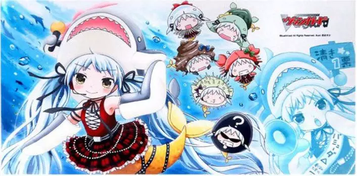 Резиновый игровой коврик Fighters Vanguard Seven Changes Vol.4 Cardfight!! «Кигуруми Арк»