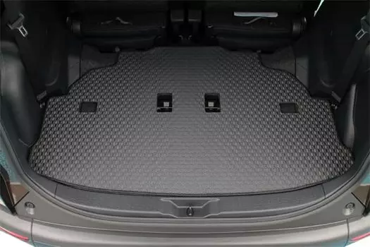 Резиновый коврик для багажа Sienta серии 170 YMT (резиновый коврик) чёрный