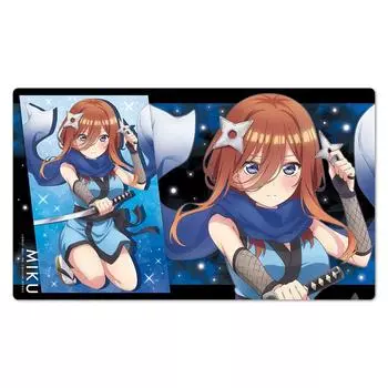 Резиновый коврик для персонажа фильма «The Quintuplets» N Накано Куноичи [версия Мику]