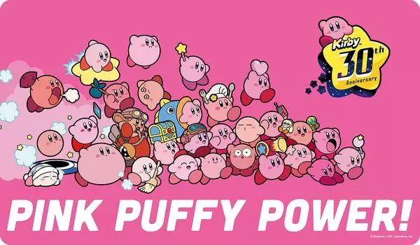 Резиновый коврик Dream Land 30th Character Main Kirby s (P) (ENR-057)