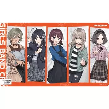 Резиновый коврик с персонажем Girls Band Cry Togenashi Togeari [C] (ЭНР-080)