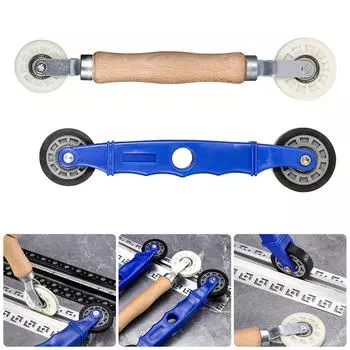 Резиновый ролик с ручкой 6/8/10 мм светодиодные ленты инструмент для установки света алюминиевая силиконовая лента фиксирующая жесткая штанга крепление лампы