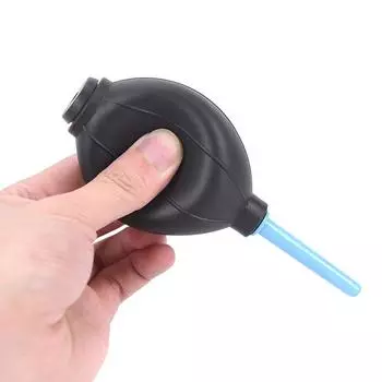 Резиновый ручной воздушный насос для очистки пыли + щетка для объектива цифровой камеры