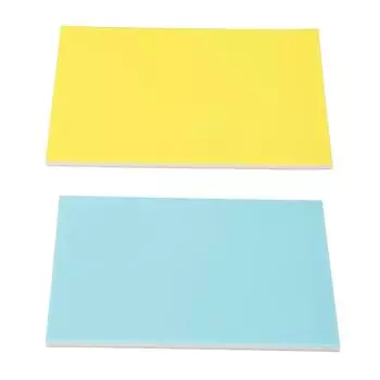 Резиновый штамп для вырезания блока 20x15x0.5cm двухслойный штамп для вырезания блока для печати Mint Green and White