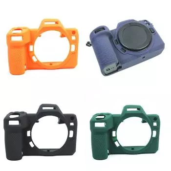 Резиновый силиконовый чехол Z6III, защитная рамка для камеры Nikon Z6M3 зелёный