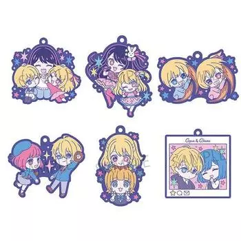 Резиновый талисман Buddy Collection Box из 6 штук [Oshinoko]