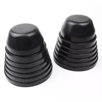 Резиновый уплотнительный колпачок для пылеуловителя, резиновый уплотнительный колпачок 75-100 мм, пылезащитный чехол для светодиодных фар автомобиля, прочная резина