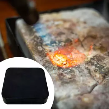 Резиновый верстачный блок 1,57 x1,57 Инструмент для ремонта ювелирных изделий Рабочая поверхность Dapping Stamping