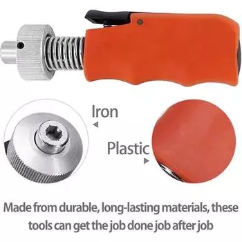 Резиновый заглушка из нержавеющей стали, экономящее время решение, портативный инструмент для быстрого поворота цилиндра для профессионалов в области замков