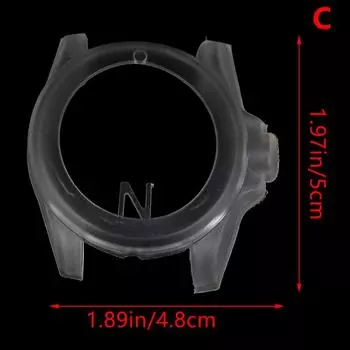 Резиновый защитный чехол для часов D-Tona Sub 116500 116610 40 мм Water Ghost Yacht Dial Buckle прозрачный устойчивый к царапинам чехол