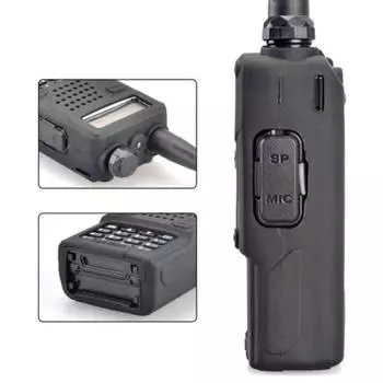 Резиновый защитный чехол для радио Way Radio для Baofeng Uv-5R Bf-F8+Uv синий