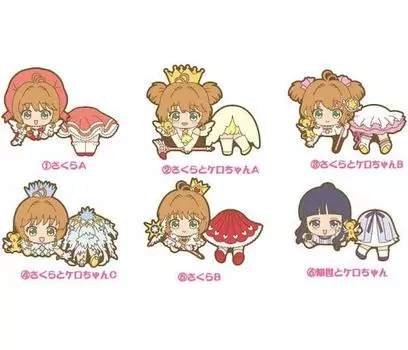 Резиновый зажим Cardcaptor Sakura nokkari, 6 шт.