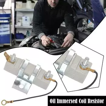 Резистор катушки зажигания металлокерамический износостойкий прибор для балластного резистора классического автомобиля сопротивлением 1,5 Ом конец 1960-х - середина 1980-х годов C4Q1