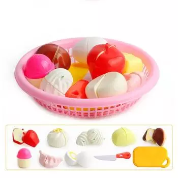 Резка фруктов, овощей, еды, ролевых игр, детский образовательный набор игрушек