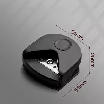 Резка и закругление бумаги Резак для бумаги Угловой резак Машина для изготовления пленки из пластика и ПВХ Триммер для бумаги Офисная компания Аксессуары чёрный