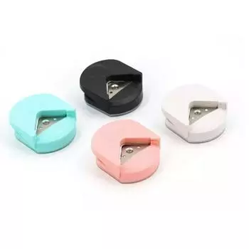 Резка и закругление бумаги Резак для бумаги Угловой резак Машина для изготовления пленки из пластика и ПВХ Триммер для бумаги Офисная компания Аксессуары зелёный