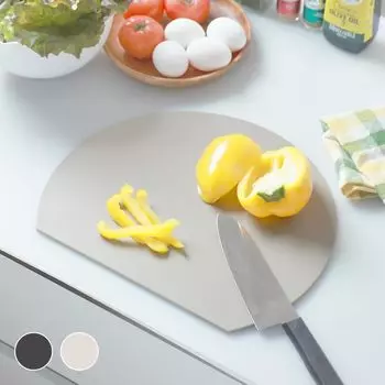 Резка круглая Резка посудомоечная машина Термостойкий эластомер [CICADA] Доска, Доска, Черная, Круглая, Безопасная, Легкая, Маленькая, (л черный)