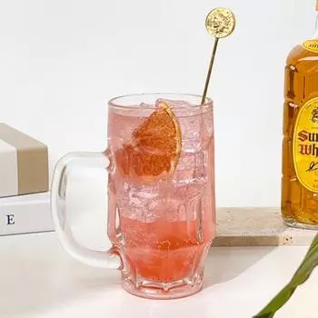 Резная пивная кружка с ручкой Большие кружки для чая, кофе, рутбира, кружки для ресторана, бара Главная 301-400ml