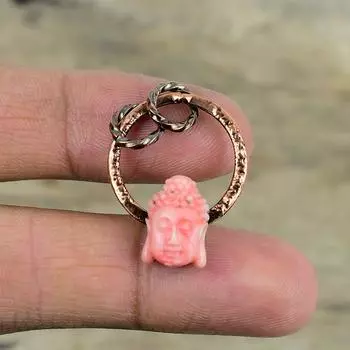 Резная подвеска в виде ракушки Будды, медный кулон, изготовленный гальваническим методом, антикварные ювелирные изделия, кулон ручной работы, кулон с драгоценным камнем для подарков, ювелирные изделия, изготовленные гальваническим методом