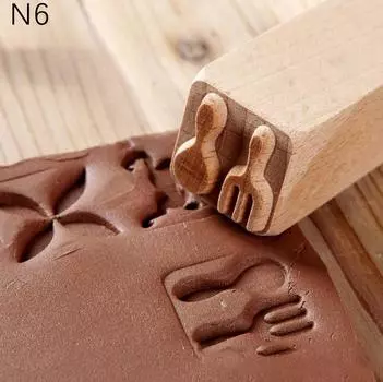 Резные деревянные штампы ручной работы. Печать на деревянной печати. Блоки для глиняной керамики своими руками.