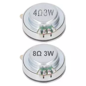 Резонансный динамик 26 мм, всечастотный динамик с сильными басами и вибрацией для MP3 MP4 CD 4