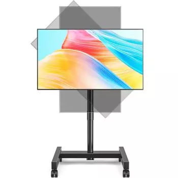 Rfiver TV TV монитор совместимый с вертикальным наклоном по высоте телевизор с компактной грузоподъемностью 20 VESA20 x 20 черная подставка, подставка, подставка, 13-43 дюйма, чёрный