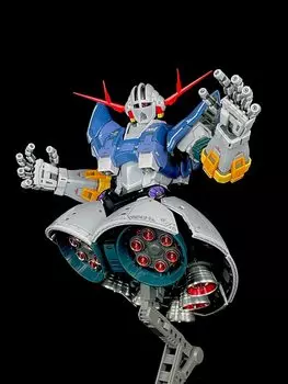 RG 1/144 MSN-02 Metal Vernier Set for Zeong (Mobile Suit Gundam) (Metal Vernier Set + Fluorescent Water Transfer Decal Only)
