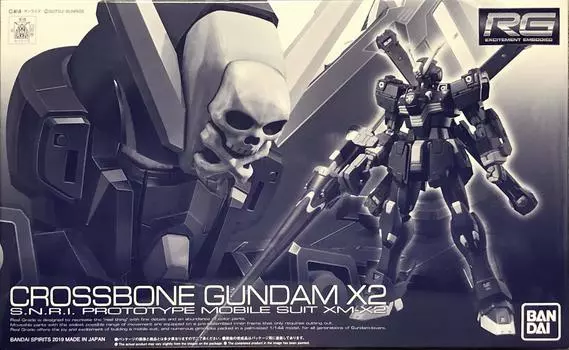 RG Crossbone Gundam X2 Пластиковые Модели Интернет-Магазин 1/144 (Хобби Лимитед)