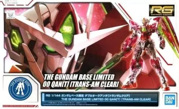 RG Gundam Base Limited Double O Quanta Mobile Suit Gundam 00 1/144 [Trans-Am Clear] (Двойной О)