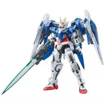 RG Mobile Suit Gundam 00 GN-0000+GNR-010 00 Raiser масштаб 1/144 цветная пластиковая модель