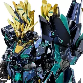RG Unicorn Gundam Unit 2 Banshee Norn Battle пластиковая модель 1/144 (Окончательная спецификация) [Специальное покрытие] Цветовая кодировка